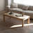 Burlywood Solid Wood Rectangular Coffee Table-1542644695-1542644694