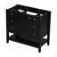 36" Bathroom Vanity Without Sink, Cabinet Base Only, One Cabinet And Three Drawers