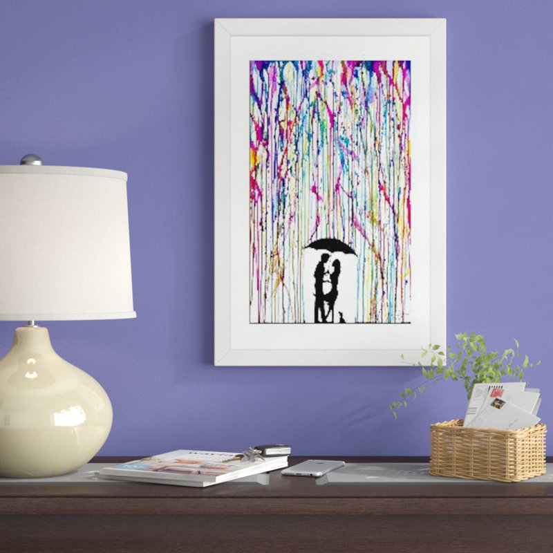 « Two Step », impression, Papier encadré blanc, H 32 po x l 24 po x p 1 po