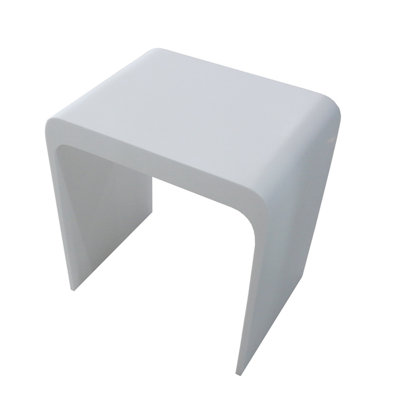 Tabouret de douche en acrylique Volkano