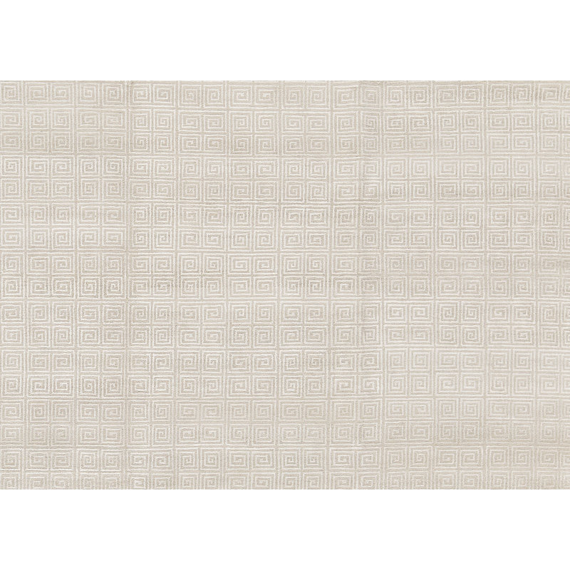 Windsom Geometric Area Rug in Beige/Gray, Rectangle 12' x 14'