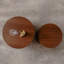 Ensemble de 2 tables basses rondes en bois Nesting-129682075