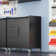 29.5” W Removable Garage Storage Cabinet with Four Drawers.