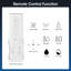 Toilette bidet Smart à double chasse, capteur à pied, chasse occultante, bidet allongé