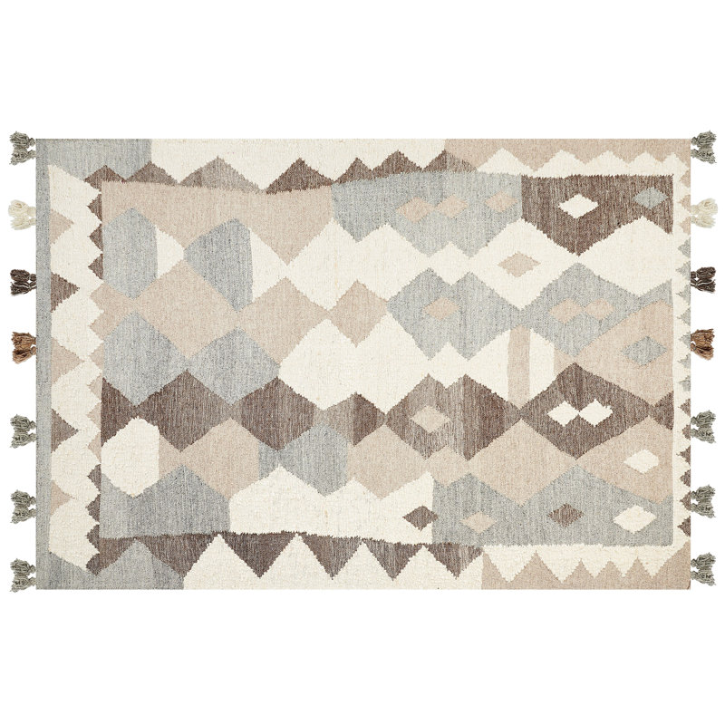 Paucar Chevron Hand Woven Area Rug, Rectangle 160 x 230cm