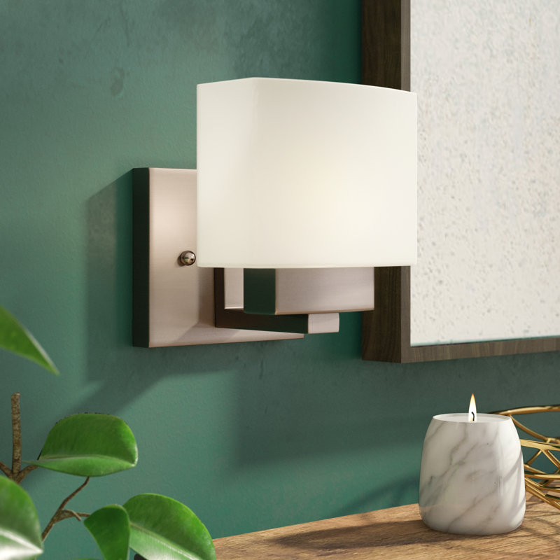 Adelie Dimmable Vanity Light, Satin Nickel, 3