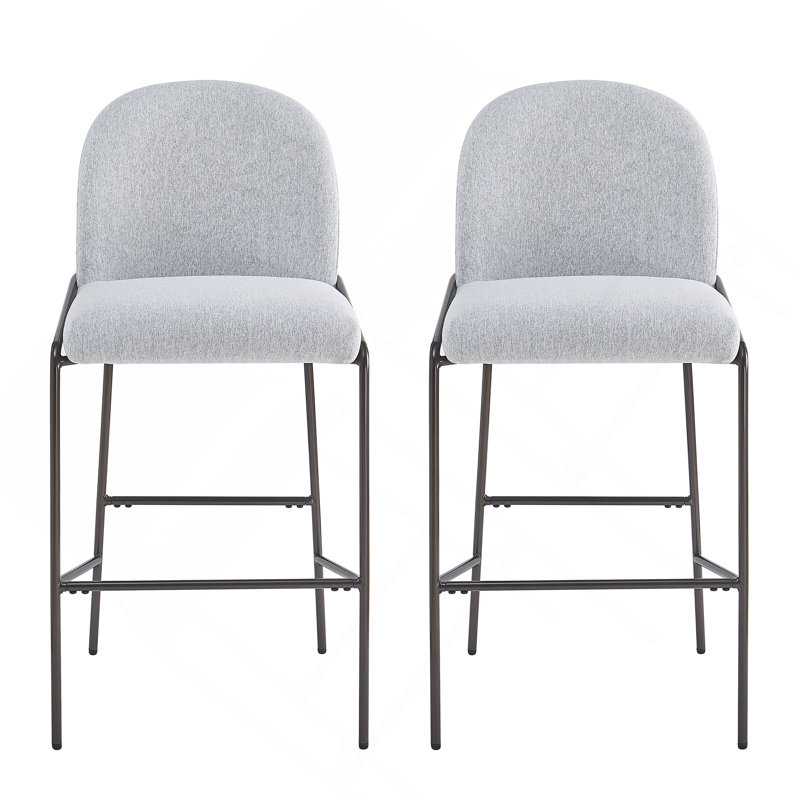Ensemble de 2 tabourets de bar Galen