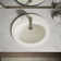 Pennington Ceramic Oval Drop-In Bathroom Sink with Overflow