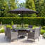 270 cm W X 270 cm D Octagonal Tilt Market Parasol with Crank Lift-27856545