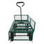 (Chariot de chariot à roues solide vert)-123865954