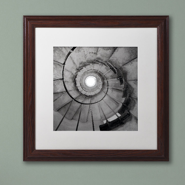 Alan Blaustein, «Tuscany VI», reproduction de photo encadrée, H 11 po x l 14 po x P 0,5 po, Brun, Noir