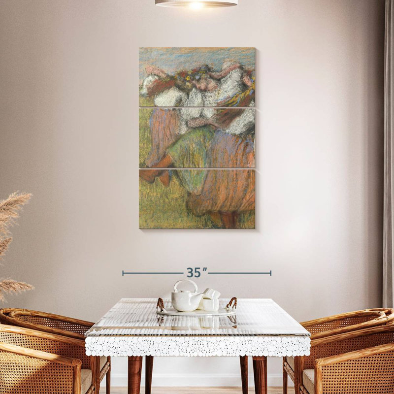 Leisha Ukrainian Dancers, 45" H x 28" W