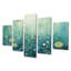 Rella - Botanicals Wall Art For Living Room 5 Piece
