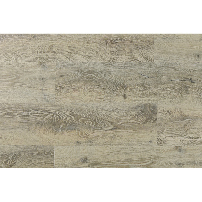 9" x 60" x 8.5mm Oak Click Lock WPC Luxury Vinyl Plank, Akaroa Ash