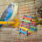 Wooden Rainbow Bird Perch/Hammock/Swing