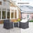 Bevelyn Acacia Outdoor Conversation Set Group Seating Patio Furniture Covers
