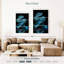 Brampt serpent bleu brillant-108665830