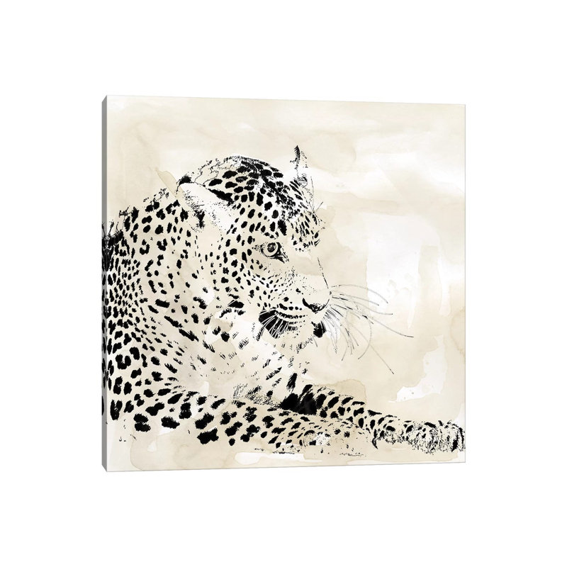 Leopard Spot I by Carol Robinson - Print on Canvas, Wrapped Canvas, 93.98 cm H x 93.98 cm W x 1.91 cm D