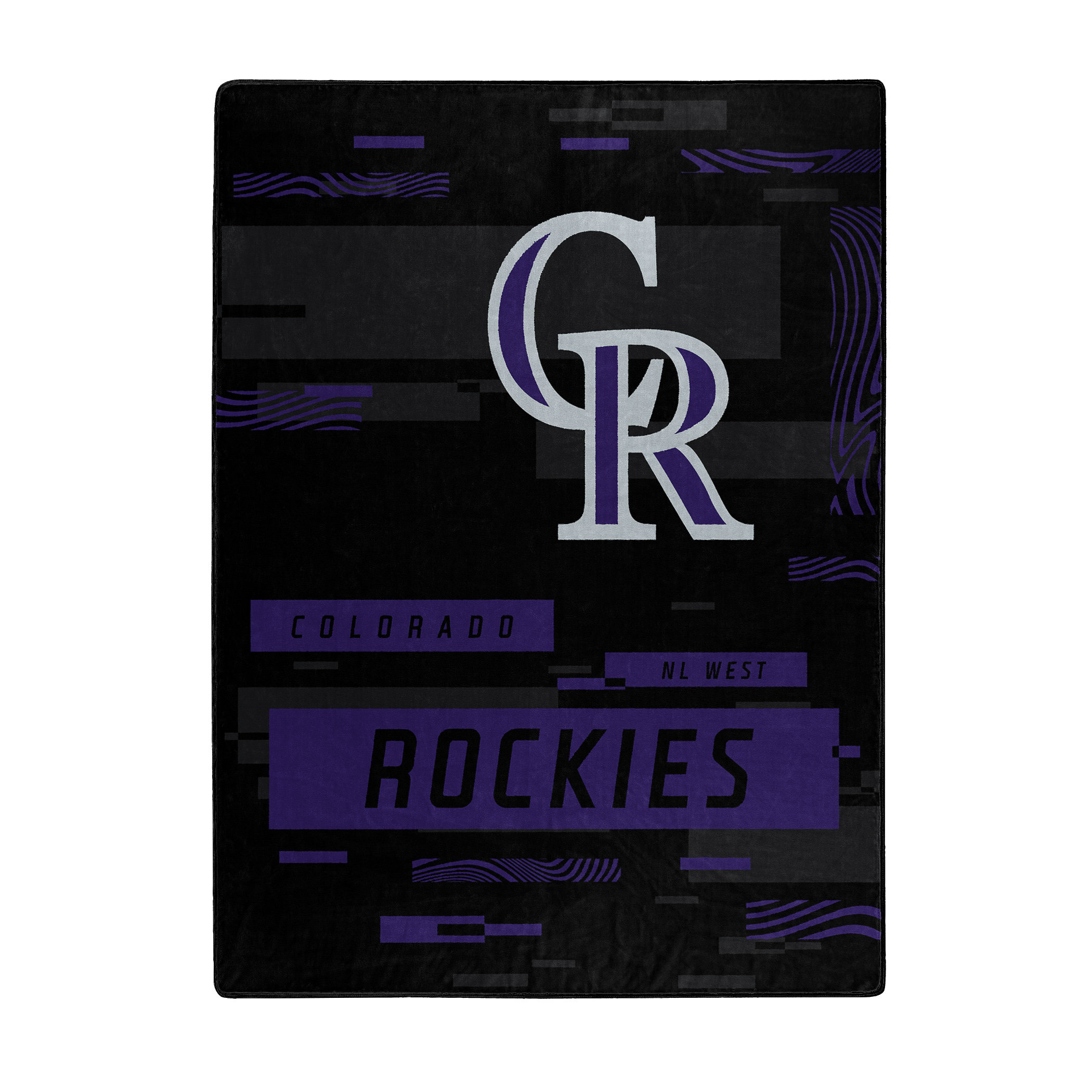 Colorado Rockies Fleece Fabric - MLB Fleece Fabric By The Yard