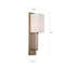 Applique murale articulée 1 lumière Kaitlin -89079542