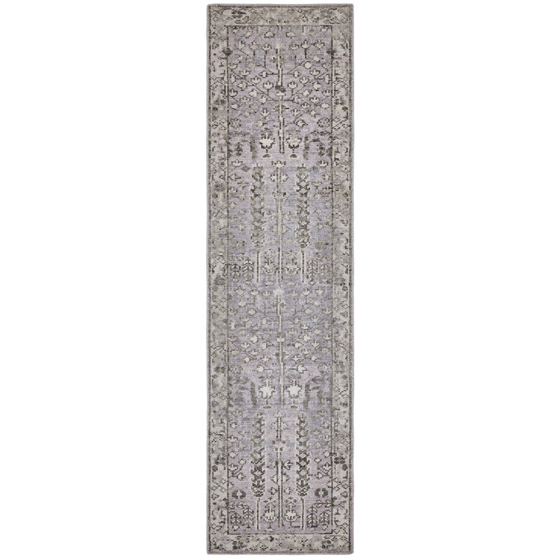 Jaecee Hand Knotted Wool Oriental Area Rug, Runner 2'6" x 10'