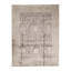 Wool Oriental Area Rug in Ivory