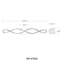 Interlace 1 - Light LED Vanity Light
