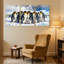 Oiseaux, pingouins, ensemble de 3 impressions sur toile-1398022815