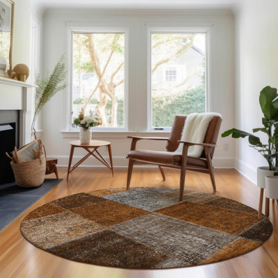 Premium Machine Washable Prisco Paprika Rug