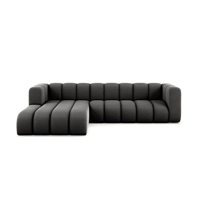 3 Seater Velvet Sectional