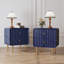  Table de chevet moderne l 19,6 po (ensemble de 2)-697422398-675309482