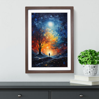Single Picture Frame Print on Wood