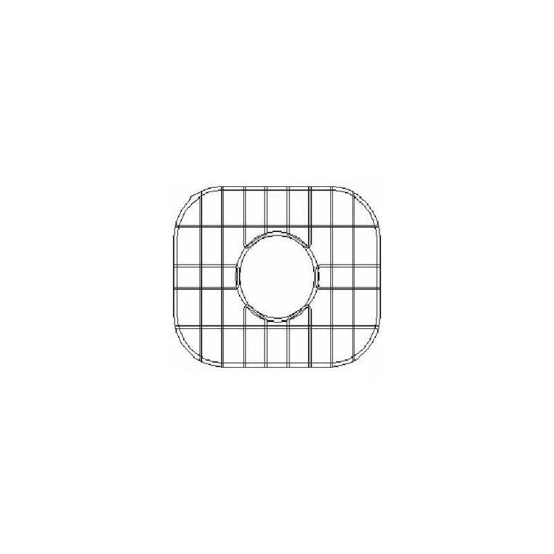 16" x 13.63" Sink Grid for Undermount Large Left Bowl Kitchen Sink