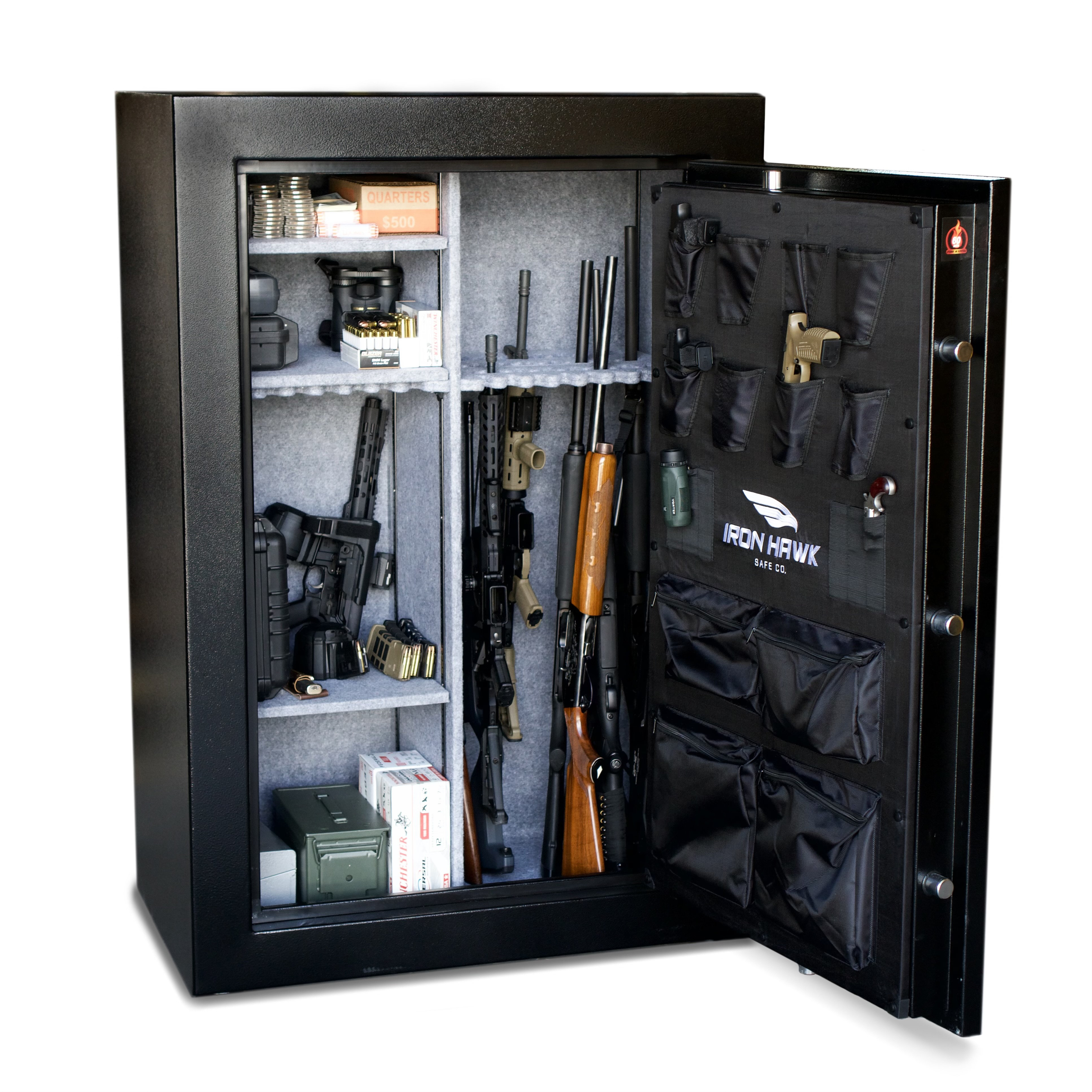Coffre-fort portable, boîte de rangement pour arme de poing, Coffre-Fort de  Pistolet avec 2