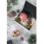 Ornements de boules de Noël D3,9 ", boules de Noël suspendues en verre, ensemble de 6-111892784