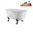 57.5'' x 29.5'' Soaking Acrylic Bathtub-83636133-83636140