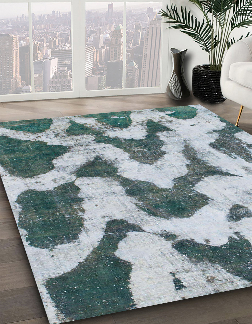 17 Stories Abstract Modern 873 Area Rug - Wayfair Canada