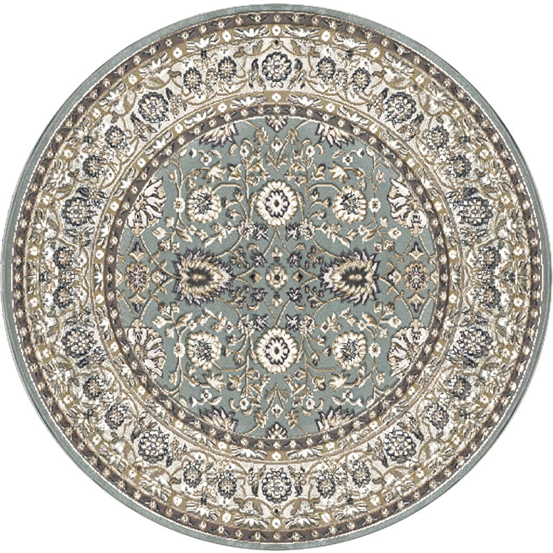 Mishawaka Oriental Indoor Rug, Round 5'3"