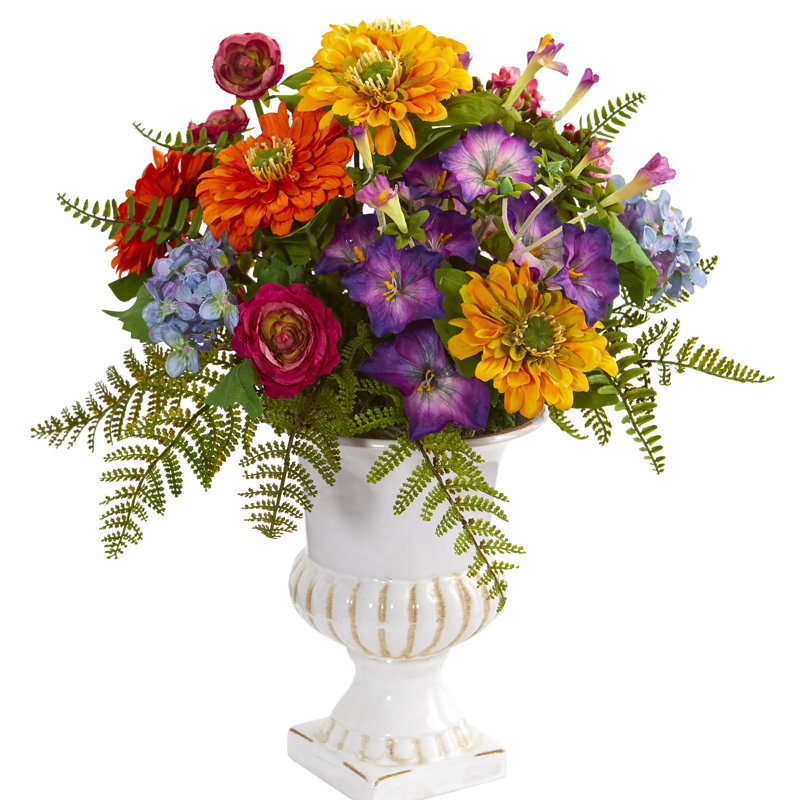 Arrangement floral artificiel