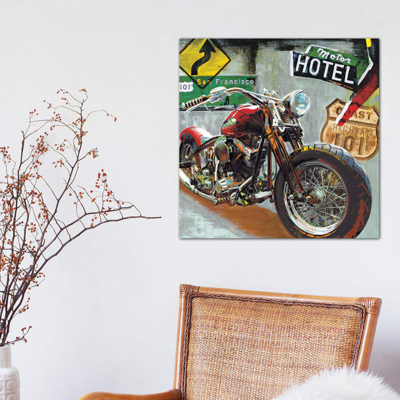 Highway 101 by Ray Foster - Wrapped Canvas Print, 45.72 cm H x 45.72 cm W x 3.175 cm D