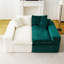 Canapé multifonctionnel luxueux en velours de couleur tortue (rangée simple, côte à côte ou face à face)-1177200042