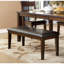 Ensemble de table de salle à manger 6 pièces Cherry Finish Classic