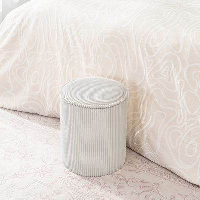 Quanecia Velvet Ottoman