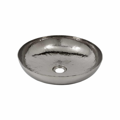 Maestro Copper Circular Vessel Bathroom Sink