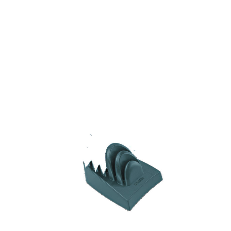 Kensington Blue Plastic Five-Slot Desktop Copy Holder