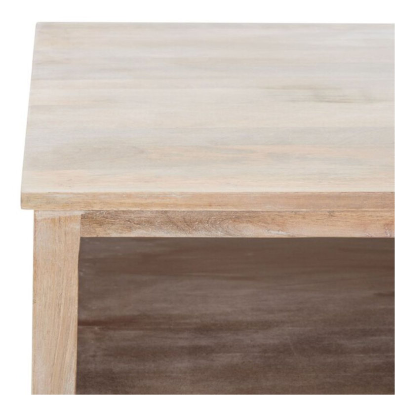Dasheil Coffee Table, Burnt White, Gray