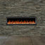 Foyer électrique intelligent ZEF48X Latitude II 48 "Liedeer Homes | Fixation murale et encastrée ultra-mince | Multi-flammes HD, bûches respirantes avec pierres de glace concassée, contrôle de l'application-135262034-135262037