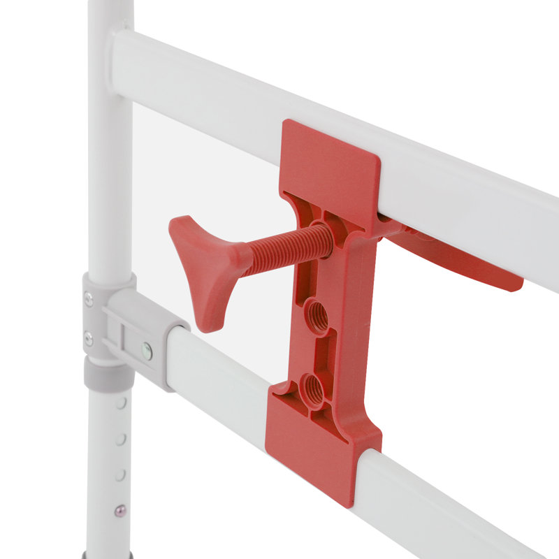 Cadre de sécurité réglable pour toilette (orange)
