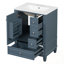 Meuble-lavabo de salle de bain avec lavabo, tiroirs et tablettes de rangement-1548108194