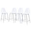 Tabouret de bar moderne et minimaliste avec pieds élégants en métal (ensemble de 4)-720376927-720376925